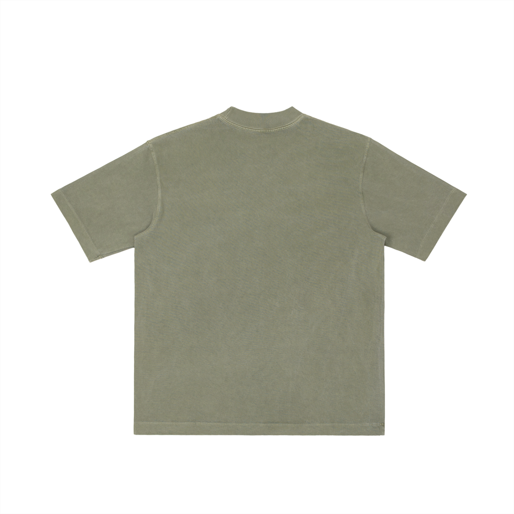 DREWFACE Vintage Wash Drop Shoulder T-shirt