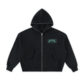 The Box Motor City Fleeced Full-Zip Boxy Hoodie