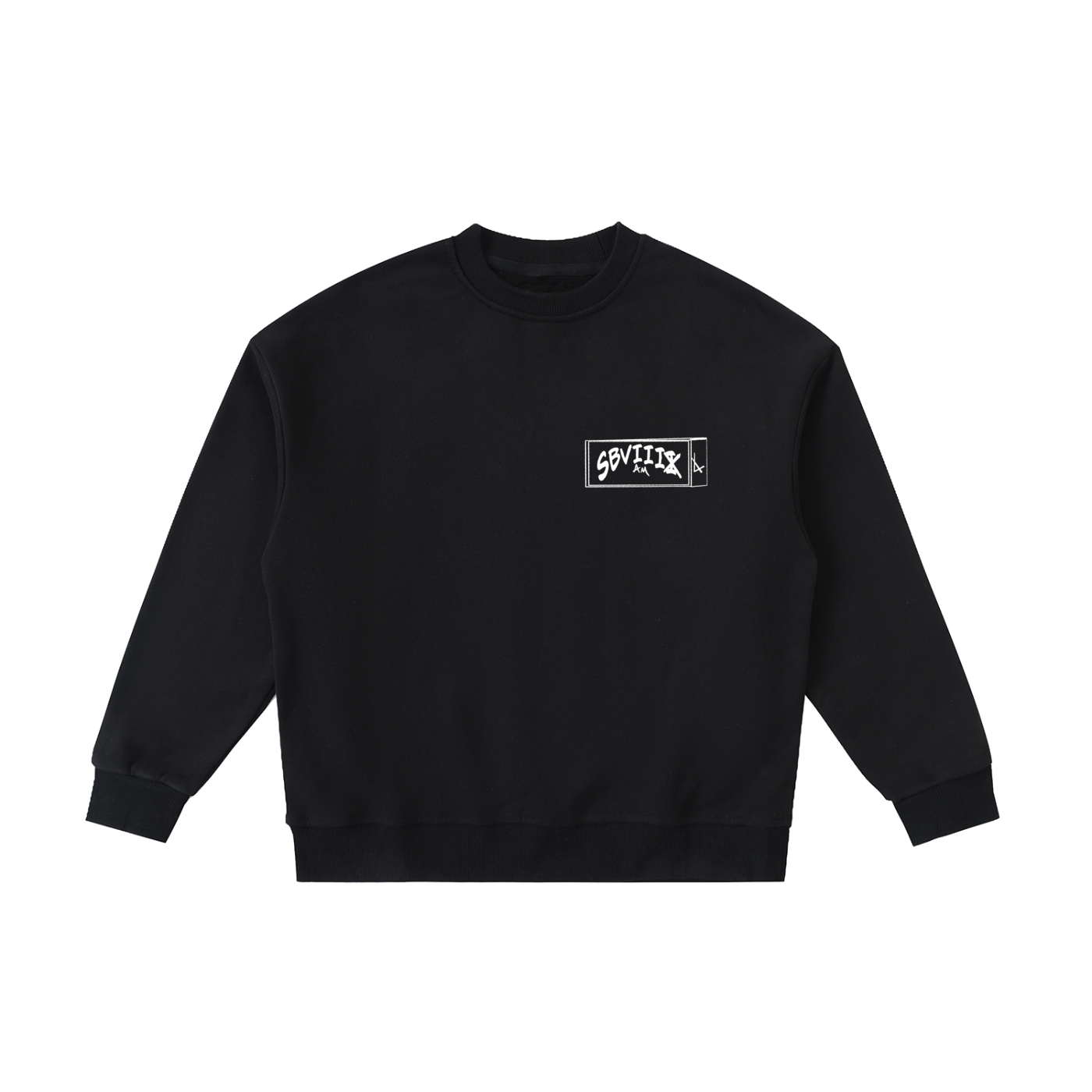 SBVIIIx The Box Essential Fleece Kids' Crewneck Sweatshirt