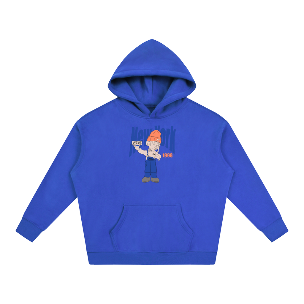 New York Drewface Fleeced Hoodie