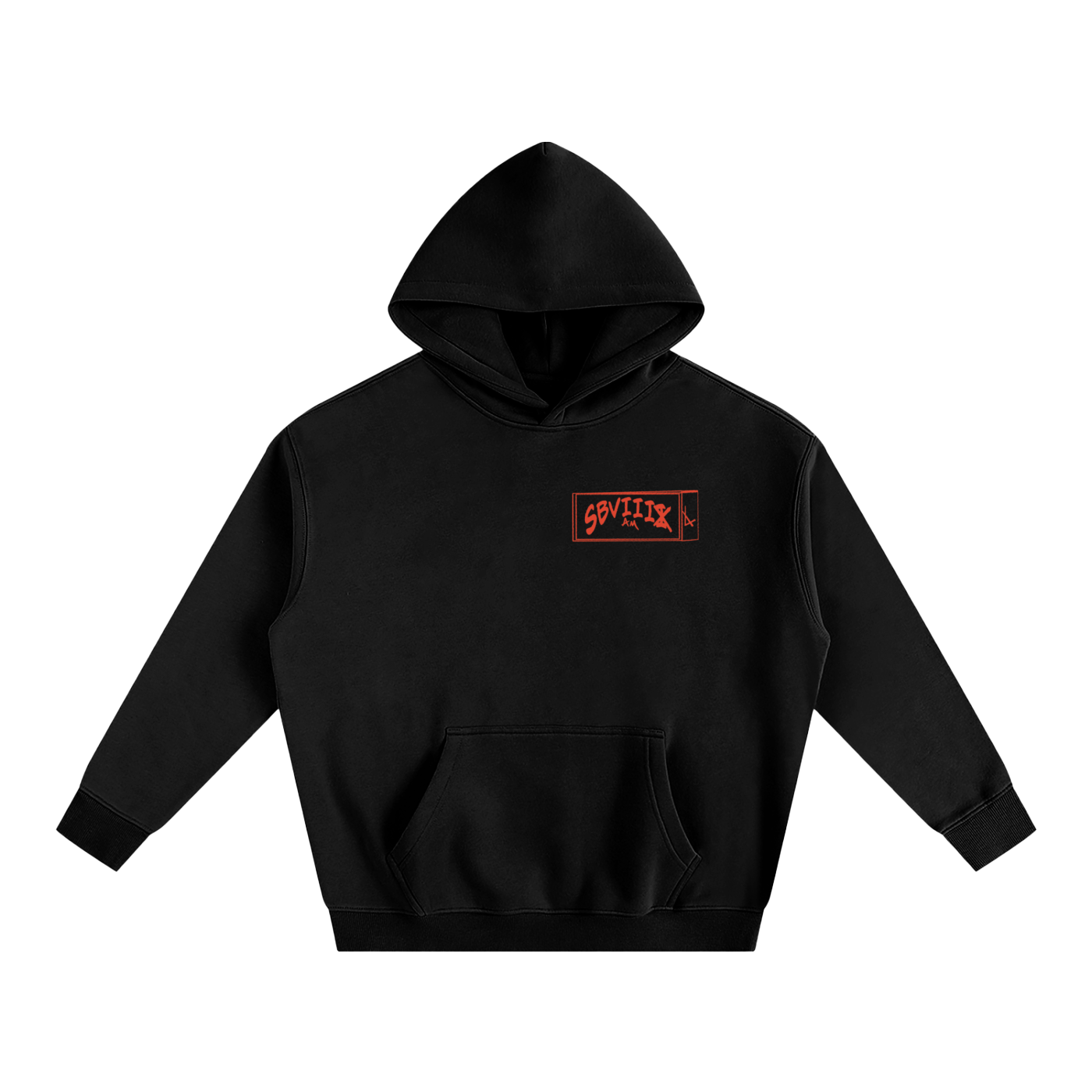 Oversize Fleeced Hoodie SBVIIIX – SBVIIIKICKSCLUB