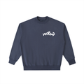 W🌎R4D Vintage Washed Heavyweight Crewneck Sweatshirt