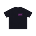 The Box Pink Logo Unisex Oversized Cotton T-Shirt