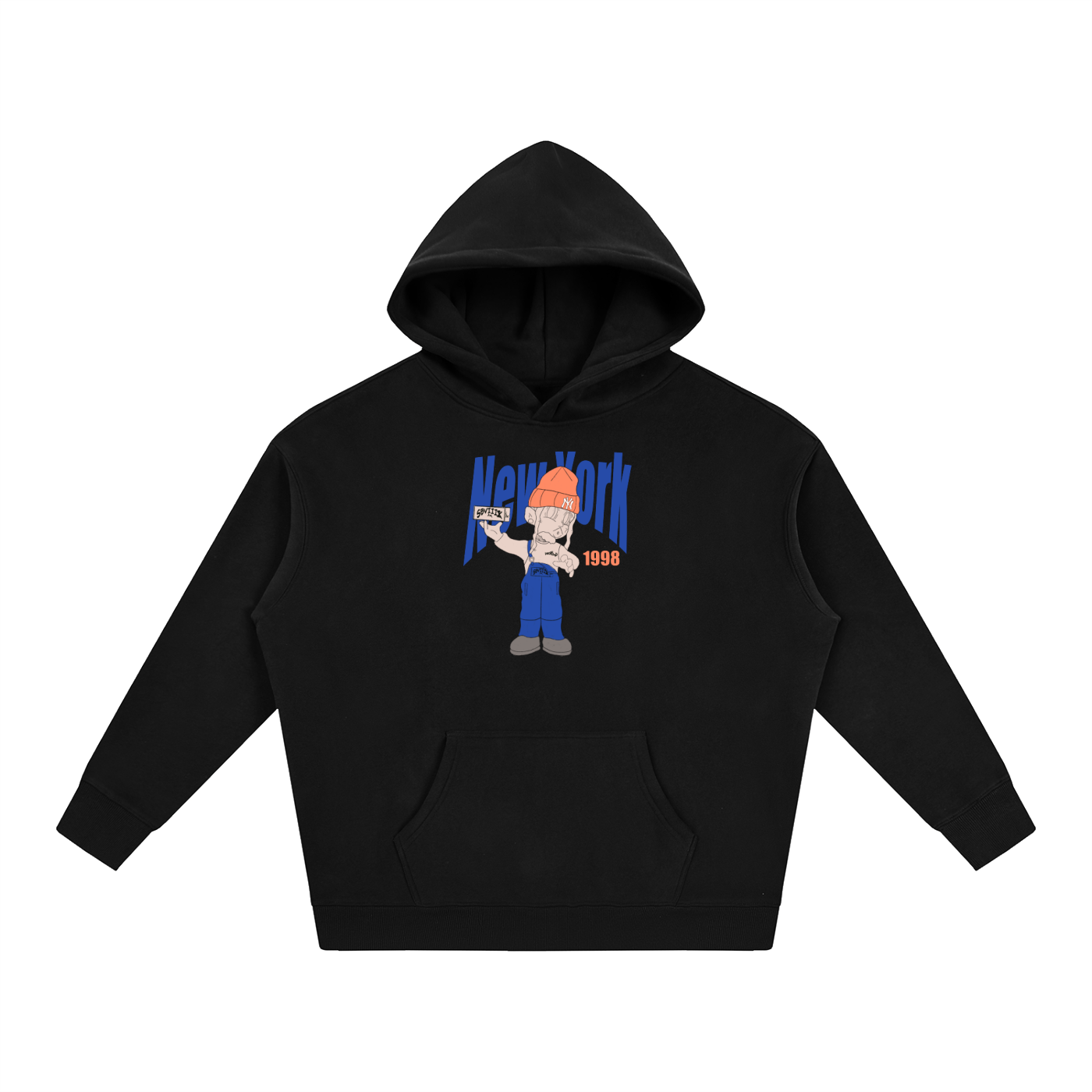 New York Drewface Fleeced Hoodie