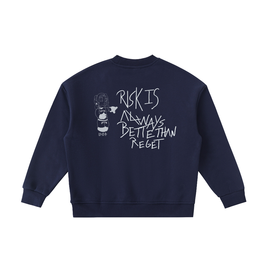 SBVIIIx The Box Essential Fleece Kids' Crewneck Sweatshirt