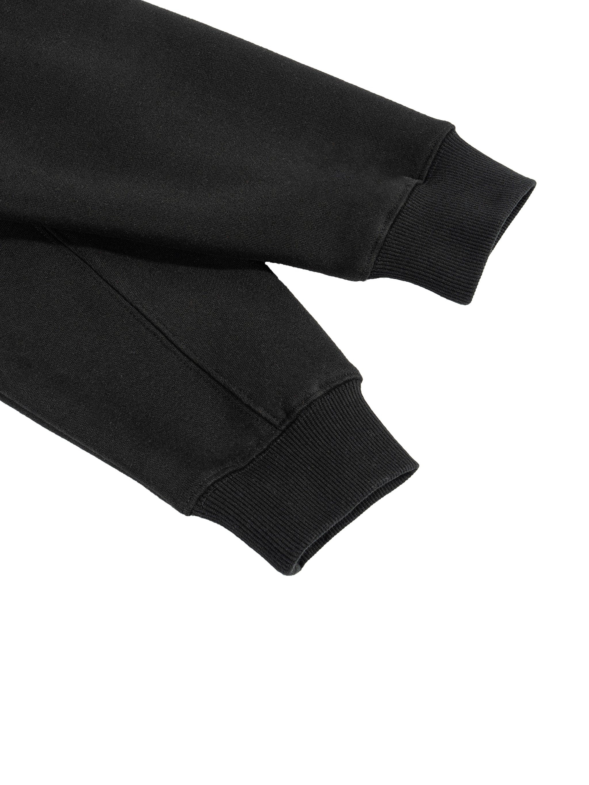 Fleece Zip-Up Boxy Hoodie